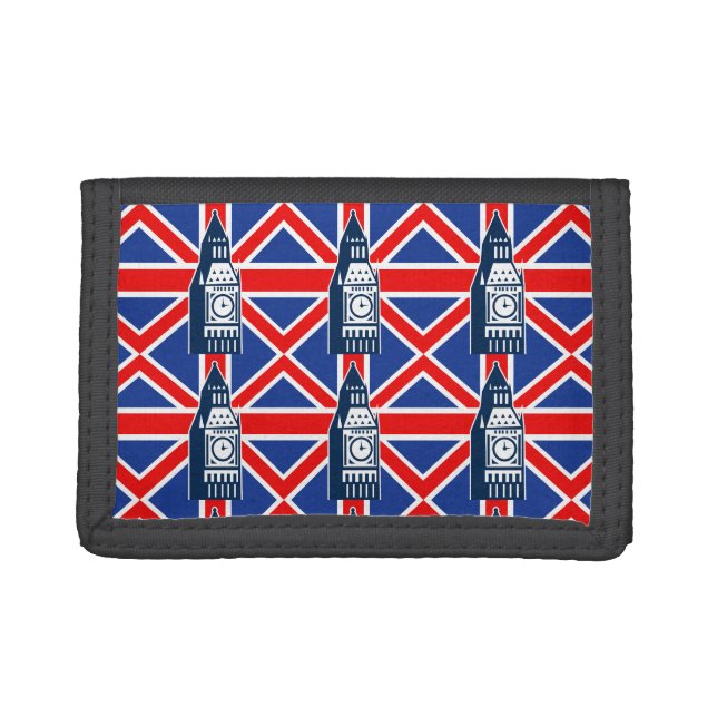 London Calling Tri-fold Wallet (Front)