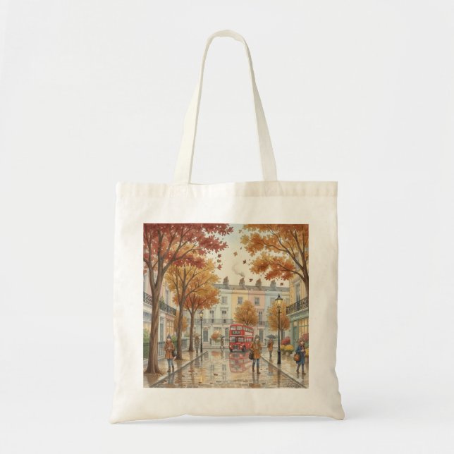 London City Autumn Tote Bag (Front)