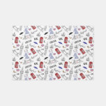 London City Doodles Pattern Rug