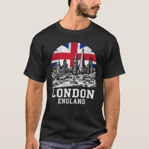London City England United Kingdom Flag T-Shirt
