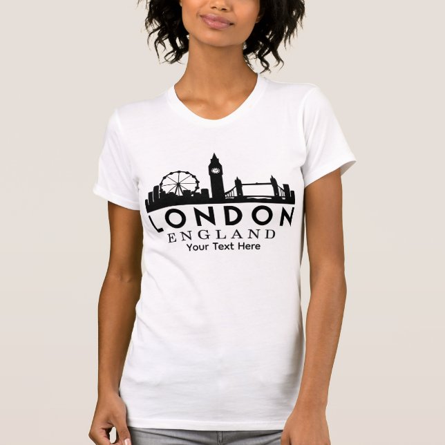 London City Landmark Travel Design T-Shirt (Front)