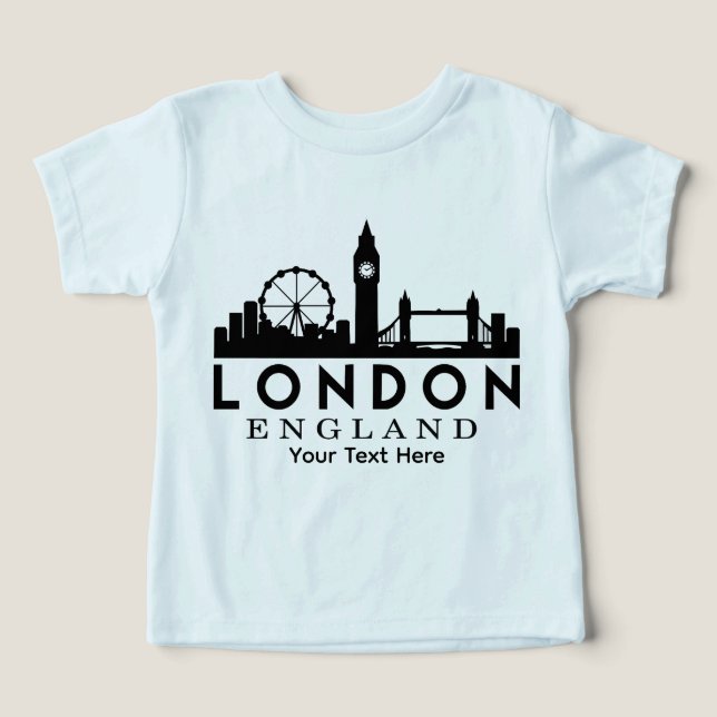 London City Landmark Travel Design Toddler T-shirt (Design Front)