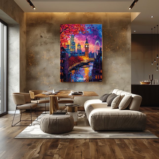 London City Skyline Poster – Iconic British Art (Creator Uploaded)
