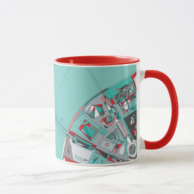 London City Structure Map Mug (Right)