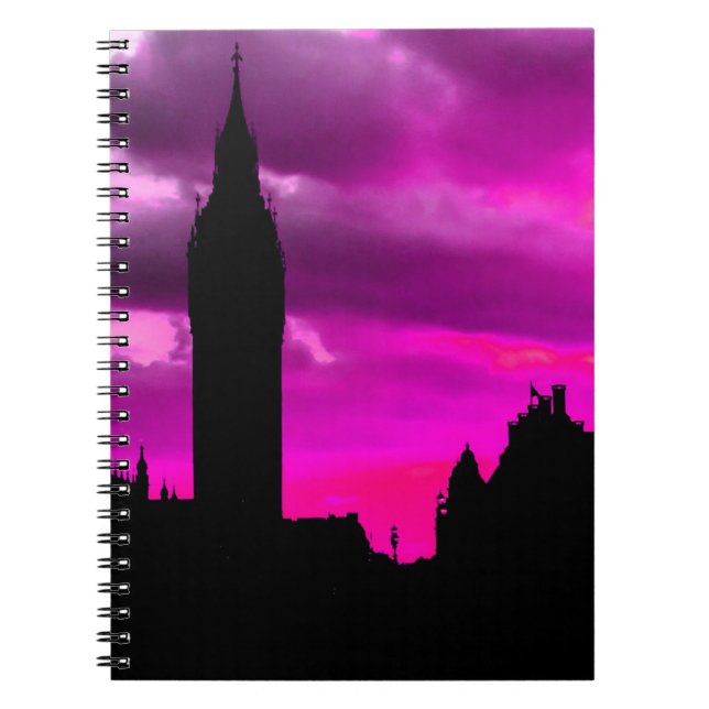 London City Sunset Notebook (Front)