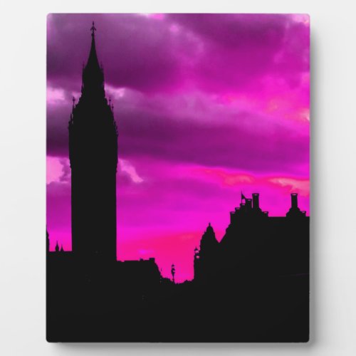 London City Sunset Plaque