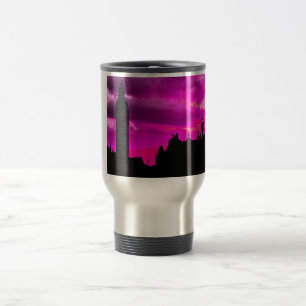 London City Sunset Travel Mug