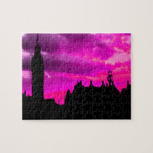 London City Travel Art Photography Jigsaw Puzzle