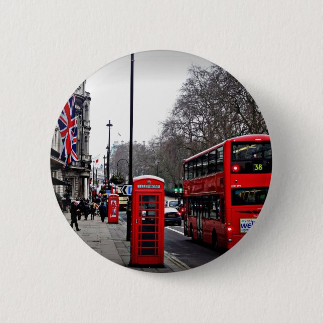 London cityscape button (Front)