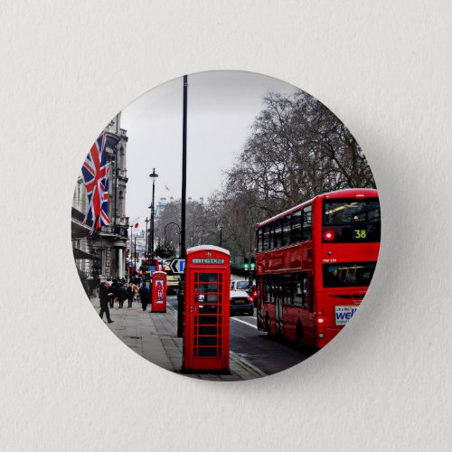 London cityscape button