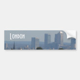 LONDON ENGLAND UK CITY SKYLINE CITYSCAPE CAR WALL DECAL BUMPER STICKER 