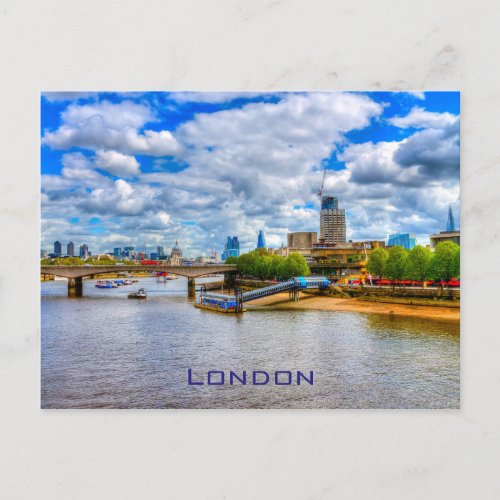 London Cityscape Postcard