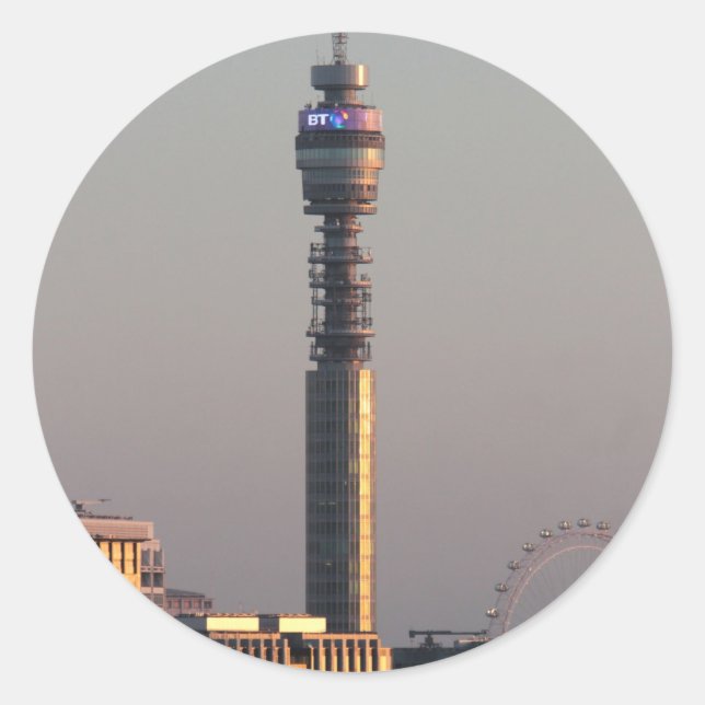 London Classic Round Sticker (Front)