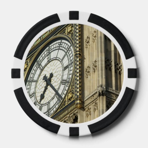 London Clock Poker Chips