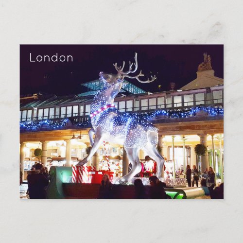 London _ Covent Garden Holiday Postcard