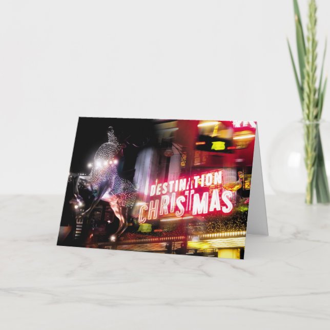 London Destinations Christmas Holiday Card (Front)