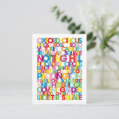 London Destinations Text Map Art Print (Standing Front)