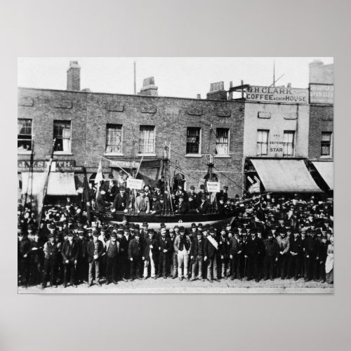 London Dock Strike 1889 2 Poster