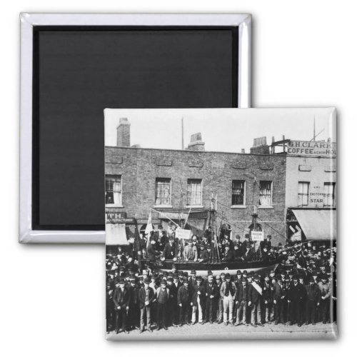 London Dock Strike 1889 Magnet