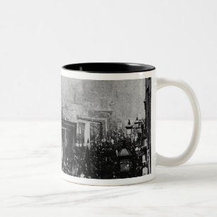 London Dock Strike, 1889 Two-Tone Coffee Mug