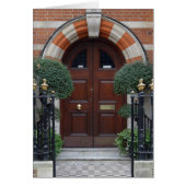 London Doorway & Architecture Card (Front)