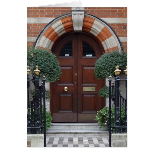 London Doorway & Architecture Card (Front)