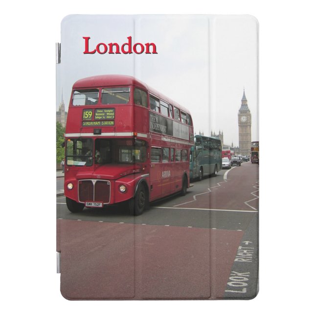 London Double-decker Bus iPad Pro Cover (Front)