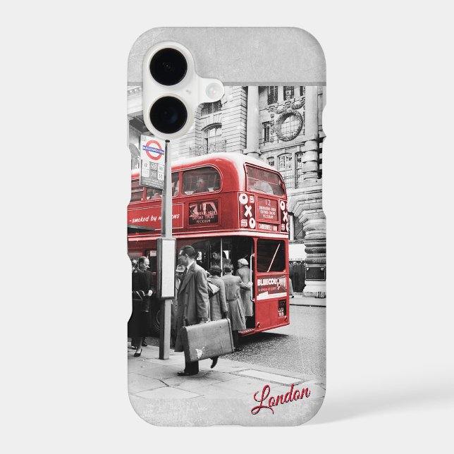 London Double Decker Iphone Case (Back)