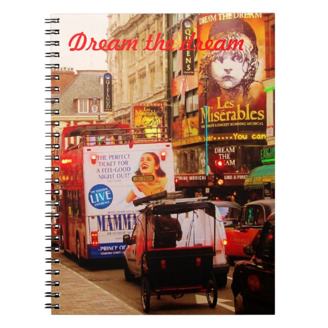 London dream notebook (Front)
