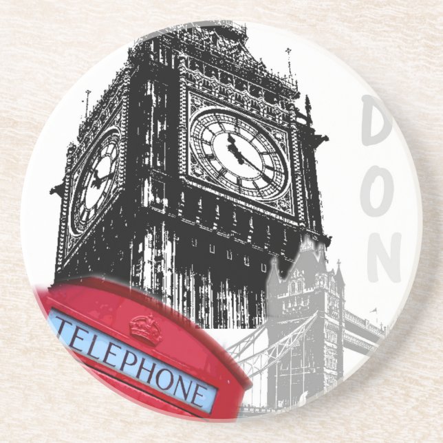 London Drink Coaster (Front)