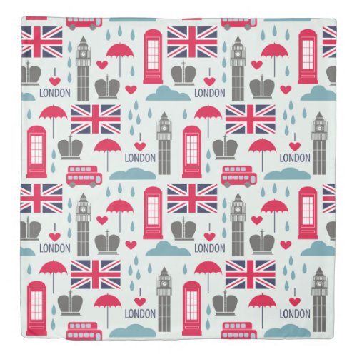 London Duvet Cover