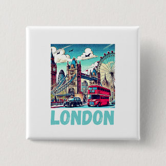 London embroider button