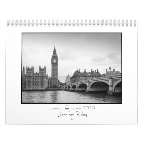London England _ 2020 Calendar