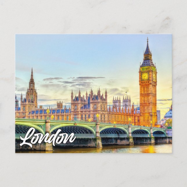 London, England | Big Ben Postcard (Front)