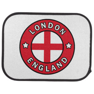 London England Car Floor Mat