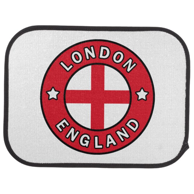 London England Car Floor Mat (Rear)