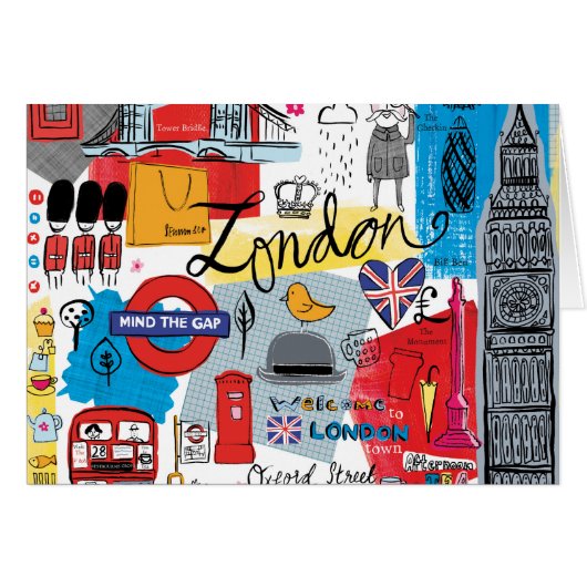 London, England Cards (Front Horizontal)