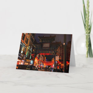 London, England Chinatown #1 Card