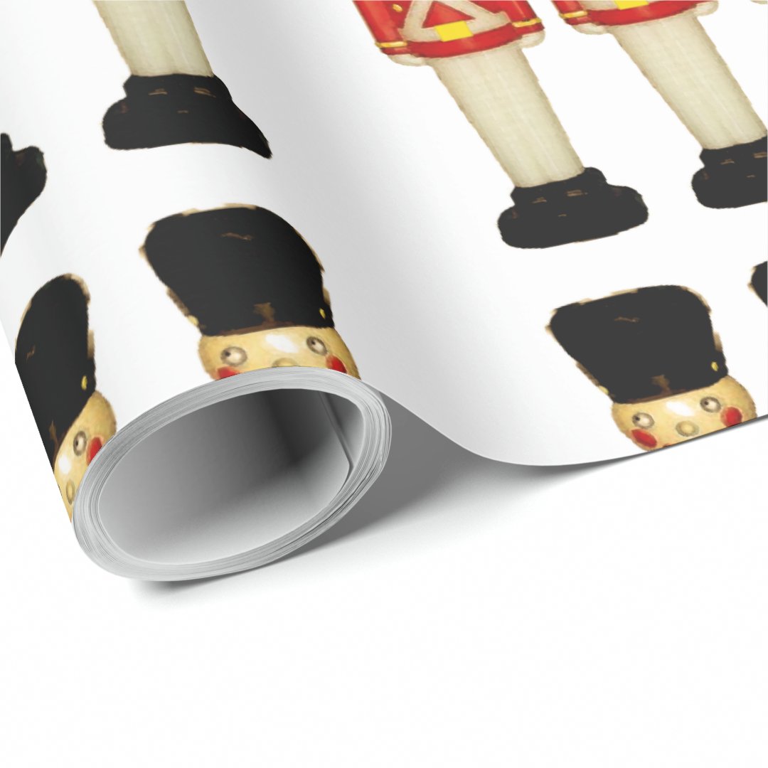London England Christmas Wrapping Paper Zazzle