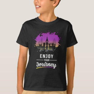 London England City Cityscape Skyline Funny Gift T-Shirt