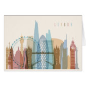 London, England | City Skyline (Front Horizontal)