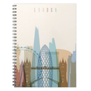 London, England   City Skyline Notebook