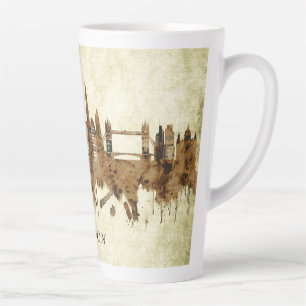 London England Cityscape Latte Mug