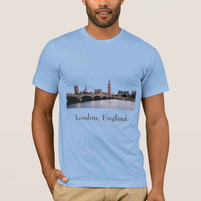 London, England cityscape T-Shirt (Front)