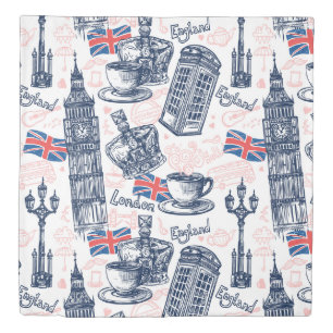 London, England Duvet Cover