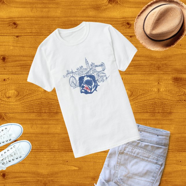 London England English Bulldog TShirt (Creator Uploaded)