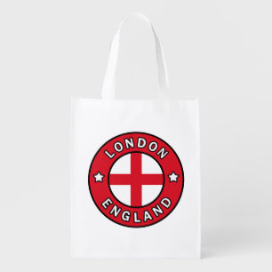 London England Grocery Bag