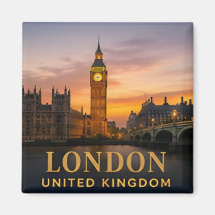 London England Iconic City Travel Destination Magnet