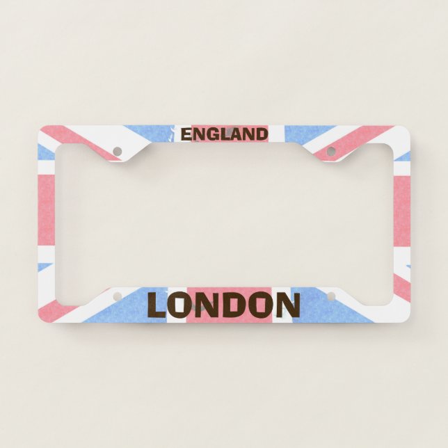 London England License Plate Frame (Front)