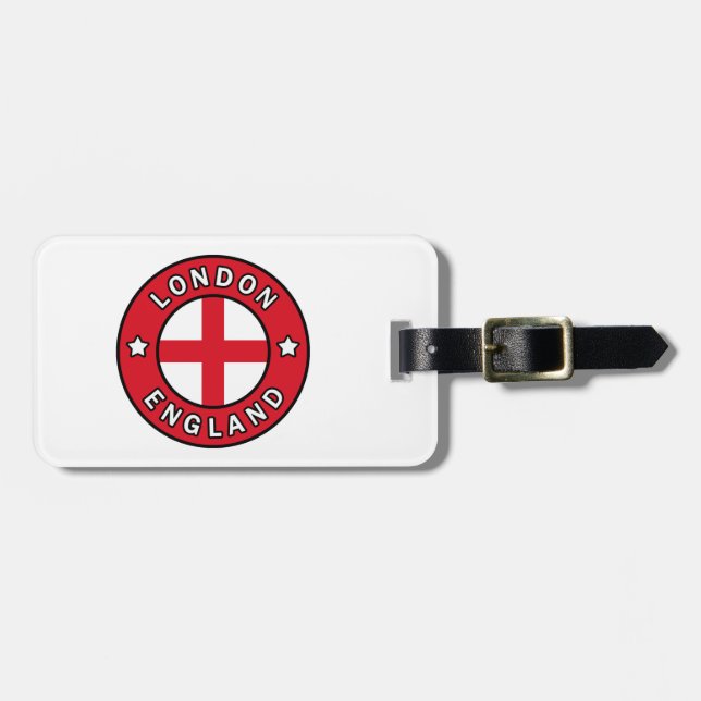 London England Luggage Tag (Front Horizontal)